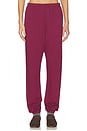 view 1 of 6 Johnny French Terry Easy Sweatpant in Dark Burgundy