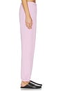 view 3 of 6 French Terry Easy Sweatpant in Sugar Pink