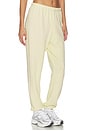 view 2 of 6 French Terry Easy Sweatpant in Custard