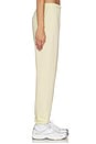 view 3 of 6 French Terry Easy Sweatpant in Custard
