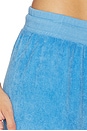 view 7 of 7 Eliana Loop Terry Drawstring Pant in Pacific Blue