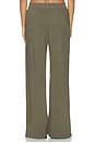 view 4 of 6 Noa Pocket Pant With Drawcord in Dark Olive