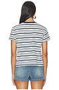 view 3 of 4 CAMISETA ALGODÓN DAWN in Navy Pacific Stripe