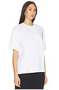 view 2 of 4 Camryn Oversized Heavy Cotton Tee in White