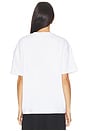 view 3 of 4 Camryn Oversized Heavy Cotton Tee in White