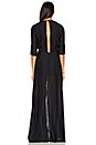 view 3 of 3 Beckman Gown in Black