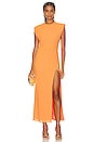 view 1 of 3 VESTIDO MIDI KALI in Tangerine