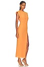 view 2 of 3 Kali Dress in Tangerine