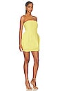 view 2 of 3 Noah Strapless Dress in Yellow