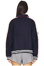 view 5 of 7 All Roads Varsity Jacket in Navy & Cream