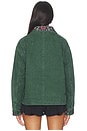 view 4 of 5 Jockey Club Embroidered Work Jacket in Vintage Forest