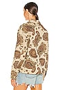 view 4 of 5 Persian Paisley Trucker Jacket in Sand
