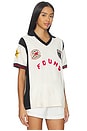 view 2 of 6 Union Soccer Jersey Top in Off-white