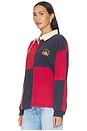 view 2 of 5 Crestfield Rugby in Red & Navy