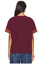 view 3 of 4 Horse Embellished Tee in Burgundy