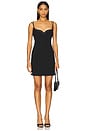 view 1 of 3 Eyelet Heart Mini Dress in Black