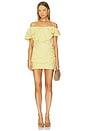 view 1 of 4 Rio Mini Dress in Daffy Yellow