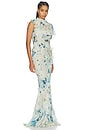 view 3 of 5 VESTIDO CON VOLANTES ROMANTIC in Raindrop Print