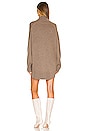 view 3 of 3 Oversized Turtleneck in Biscuit