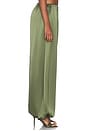 view 4 of 6 JAMBES LARGES OLIVE in Loden Green