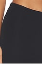 view 7 of 6 JUPE LONGUE HALF MOON in Black