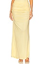 view 1 of 4 DRAPED スカート in Crayola Yellow