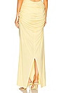 view 3 of 4 DRAPED スカート in Crayola Yellow