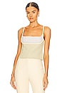 view 1 of 4 Florian Singlet in Mist, Lime, & Stone