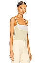 view 2 of 4 Florian Singlet in Mist, Lime, & Stone