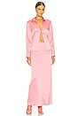 view 4 of 4 Sateen Shirt in Dusty Pink