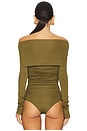 view 4 of 5 Otto Bodysuit in Olive