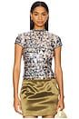 view 1 of 5 T-SHIRT MERMAID in Multi Sequins