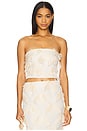 view 1 of 5 Iona Tube Top in Cream