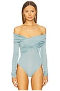 view 2 of 6 Otto Bodysuit in Chalk Blue