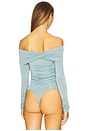 view 5 of 6 Otto Bodysuit in Chalk Blue