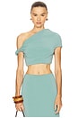 view 1 of 5 x Elemental Ida Crop Top in Jade