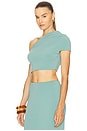 view 3 of 5 x Elemental Ida Crop Top in Jade