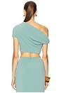 view 4 of 5 x Elemental Ida Crop Top in Jade