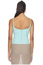view 3 of 4 Marlo Singlet in Celeste Blue