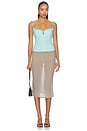 view 4 of 4 Marlo Singlet in Celeste Blue