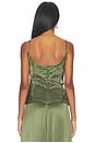 view 4 of 4 Paloma Singlet Top in Loden Green