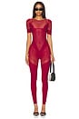 view 1 of 3 Vivian Jumpsuit in Red