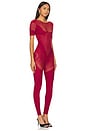 view 2 of 3 Vivian Jumpsuit in Red