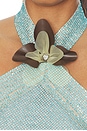 view 5 of 4 Aurora Dress in Cerulean