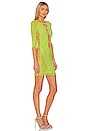 view 3 of 5 The Miranda Mini Dress in Pickle