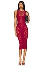 view 1 of 3 Juliet Midi Dress in Red