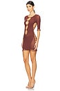 view 3 of 5 Miranda Dress in Old Money Brown