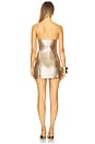 view 3 of 4 Benny Metallic Dress in Bronze