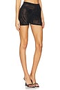view 2 of 6 Knockout Shorts in Black Zebra