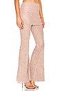 view 2 of 4 The Pebbles Pant in Sand Logo Print